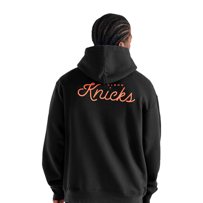 Malbon x Knicks Fesque Black Hoodie