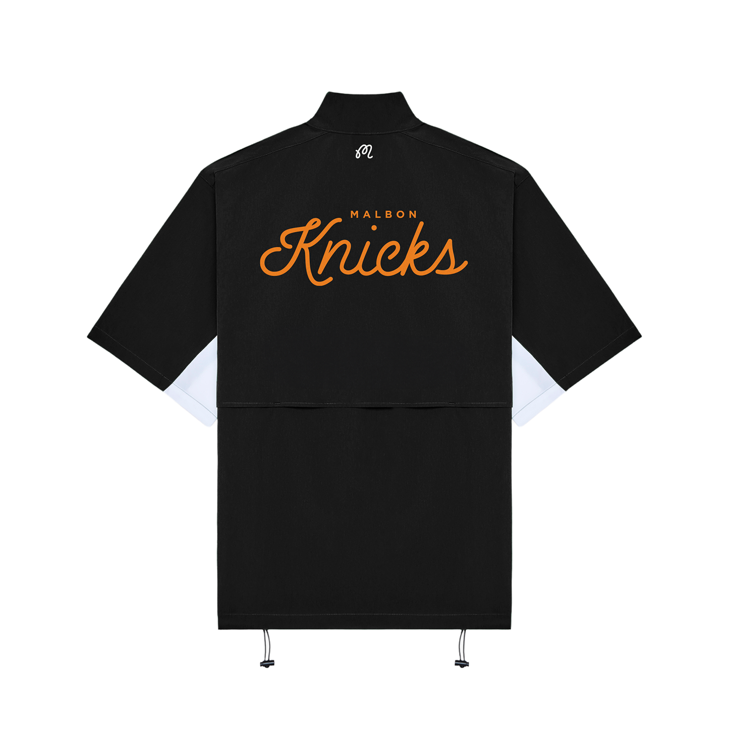 Malbon x Knicks Black Windshirt Pullover