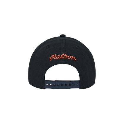 New Era Malbon x Knicks Black 9Forty A-Frame Snapback