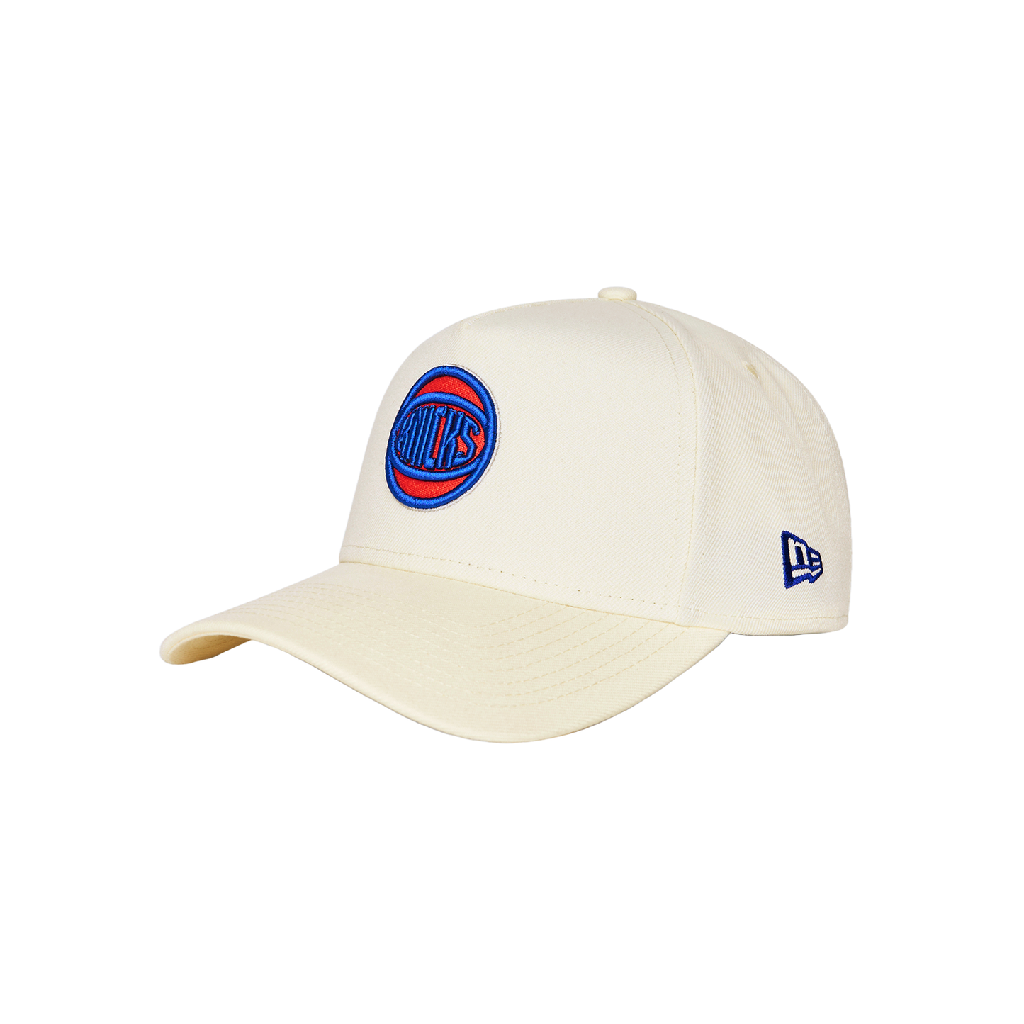 New Era Malbon x Knicks Chrome White 9Forty A-Frame Snapback