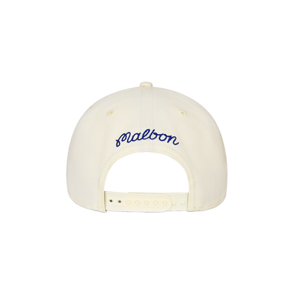 New Era Malbon x Knicks Chrome White 9Forty A-Frame Snapback