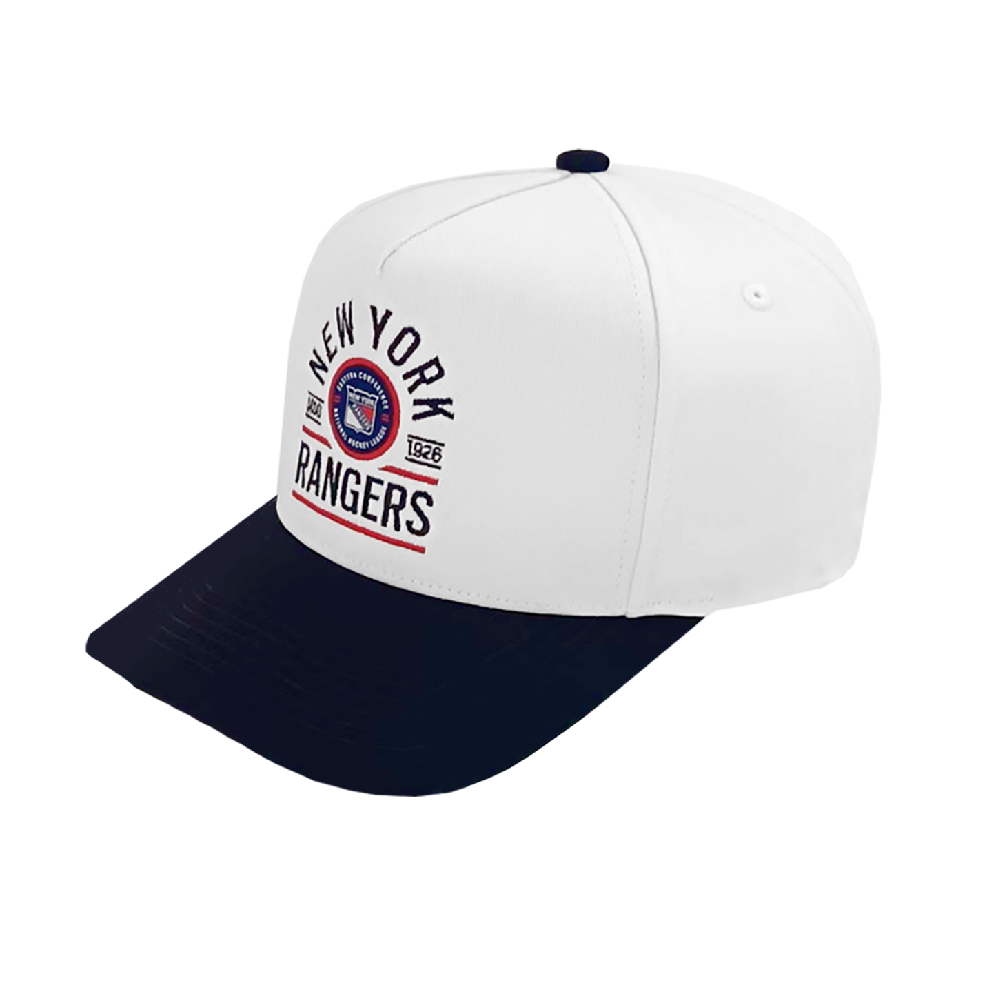 We Bleed Blue Rangers Arch Logo Two-Tone Hat - Side View
