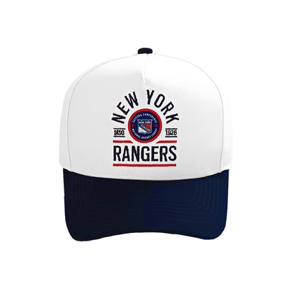 We Bleed Blue Rangers Arch Logo Two-Tone Hat - Front View