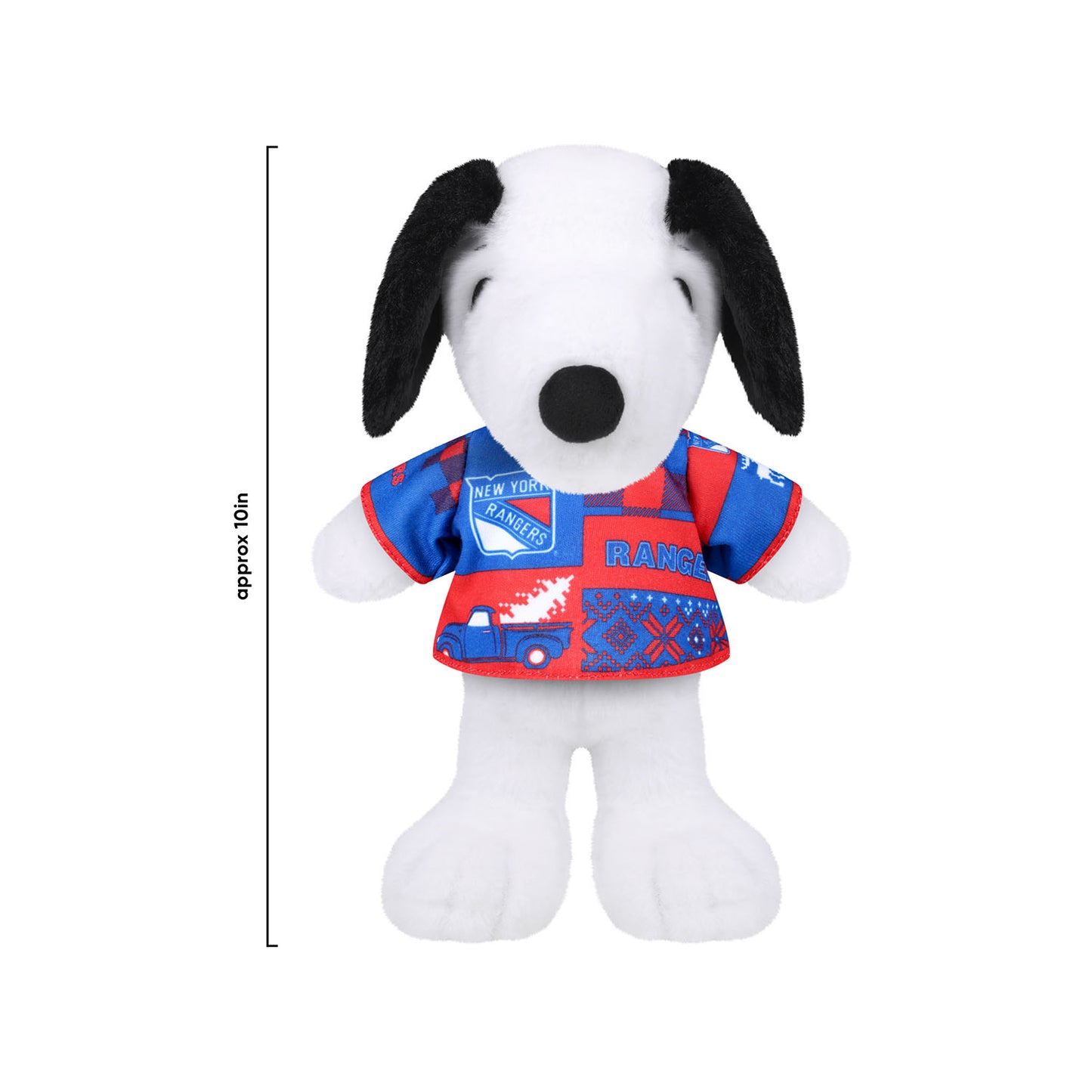 Rangers Cold Weather 10" Snoopy Plush