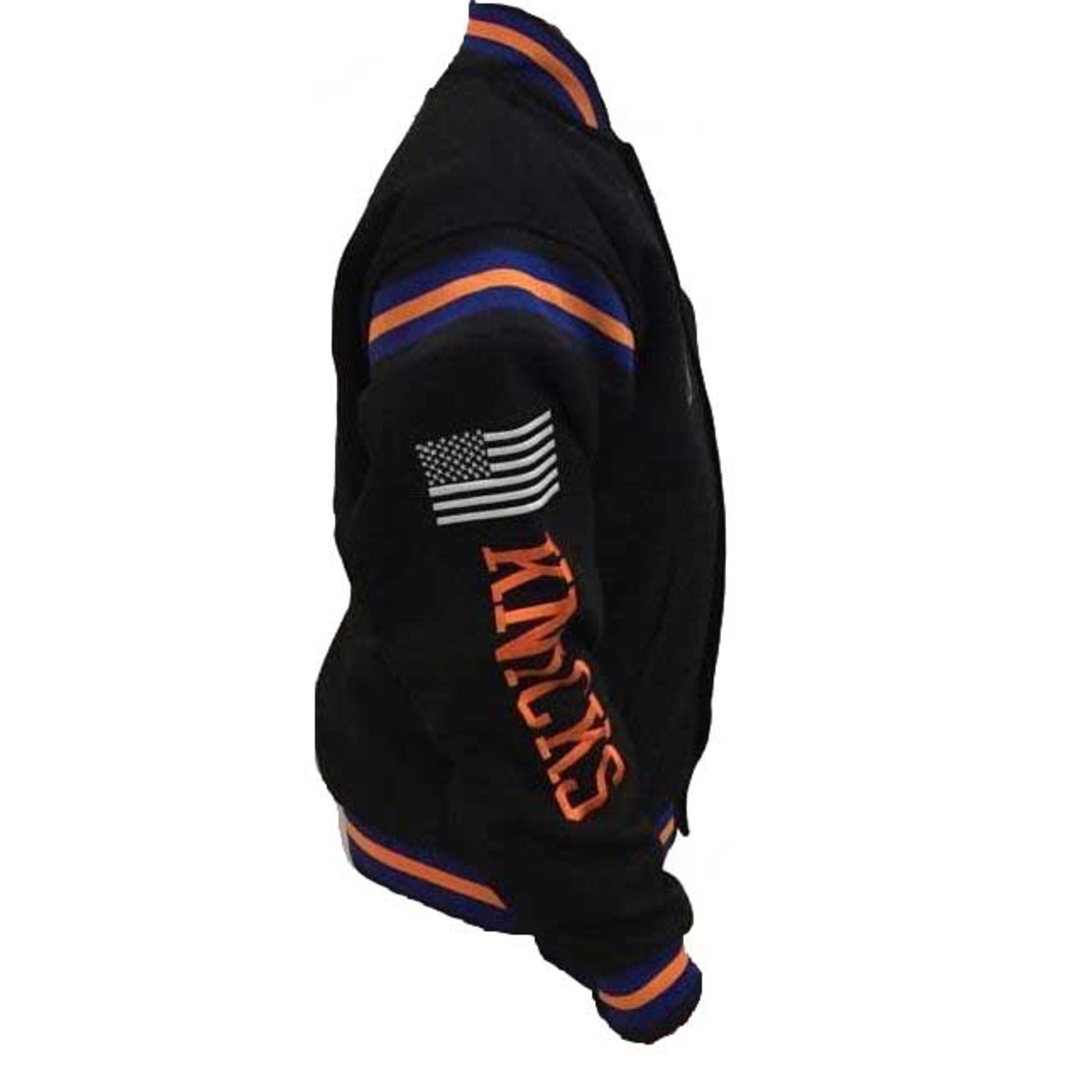 FISLL Knicks Black History Collection Varsity Jacket - Right View