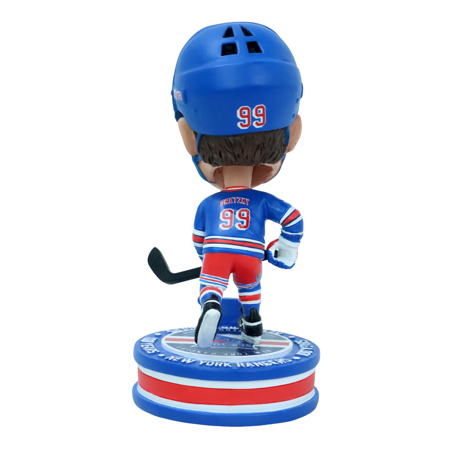 Wayne Gretzky Rangers Exclusive Centennial Edition Bobblehead - Back View
