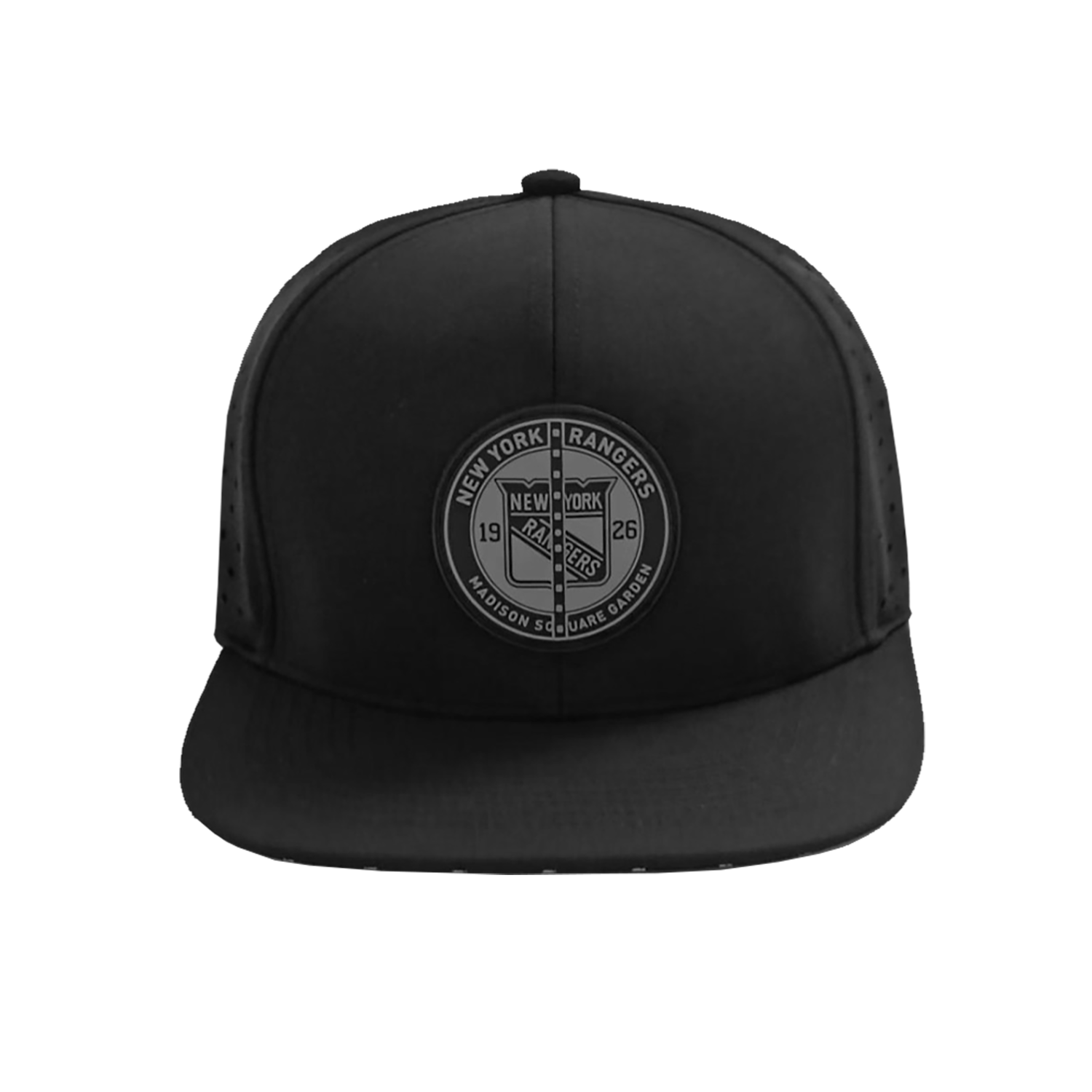 We Bleed Blue Rangers Center Ice Garden Ceiling Hat - Front View