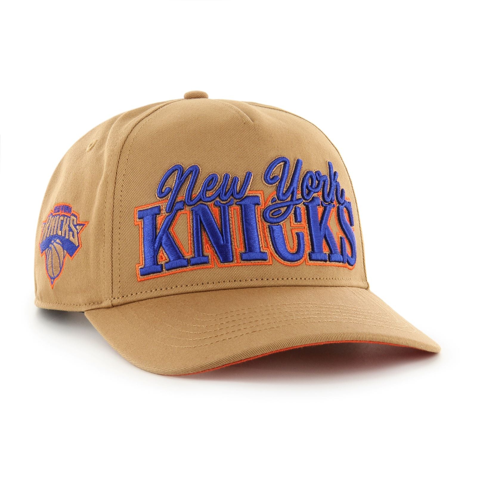 '47 Brand Knicks Camel Barnes Hitch Snapback - Angled Right View