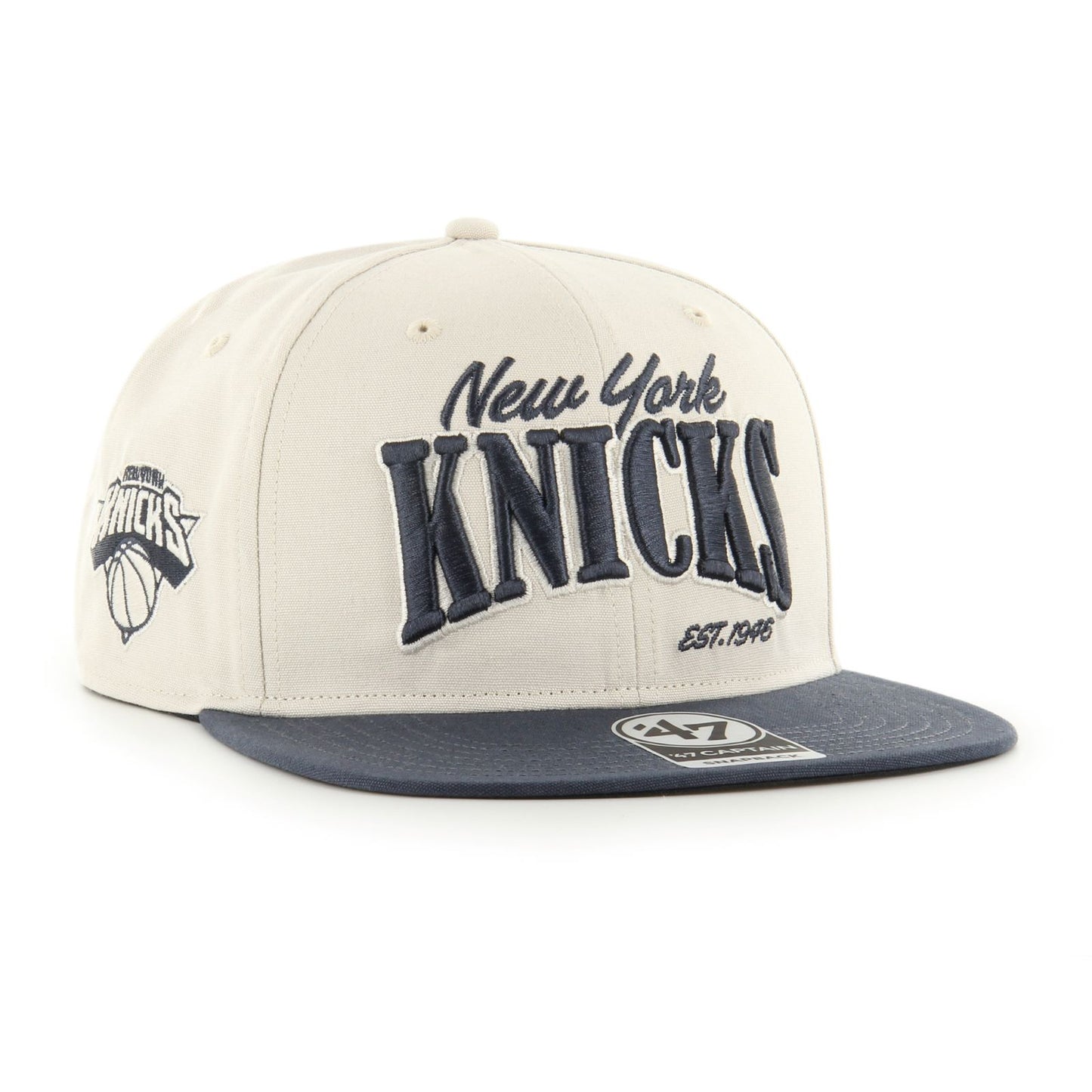 '47 Brand Knicks Chandler Captain Snapback - Angled Right View