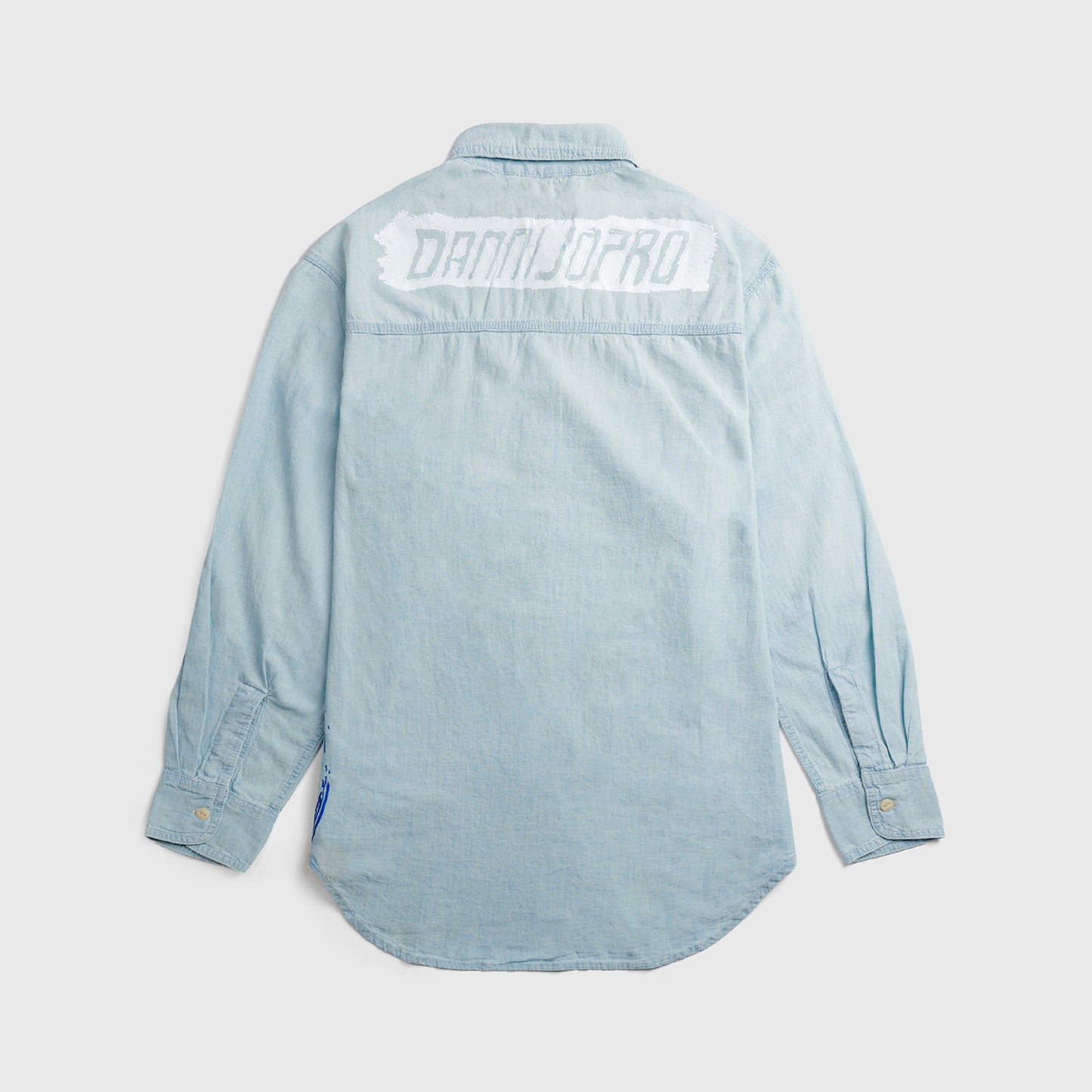 DANNIJOPRO x Knicks Chambray Sports Oxford Shirt - Back View