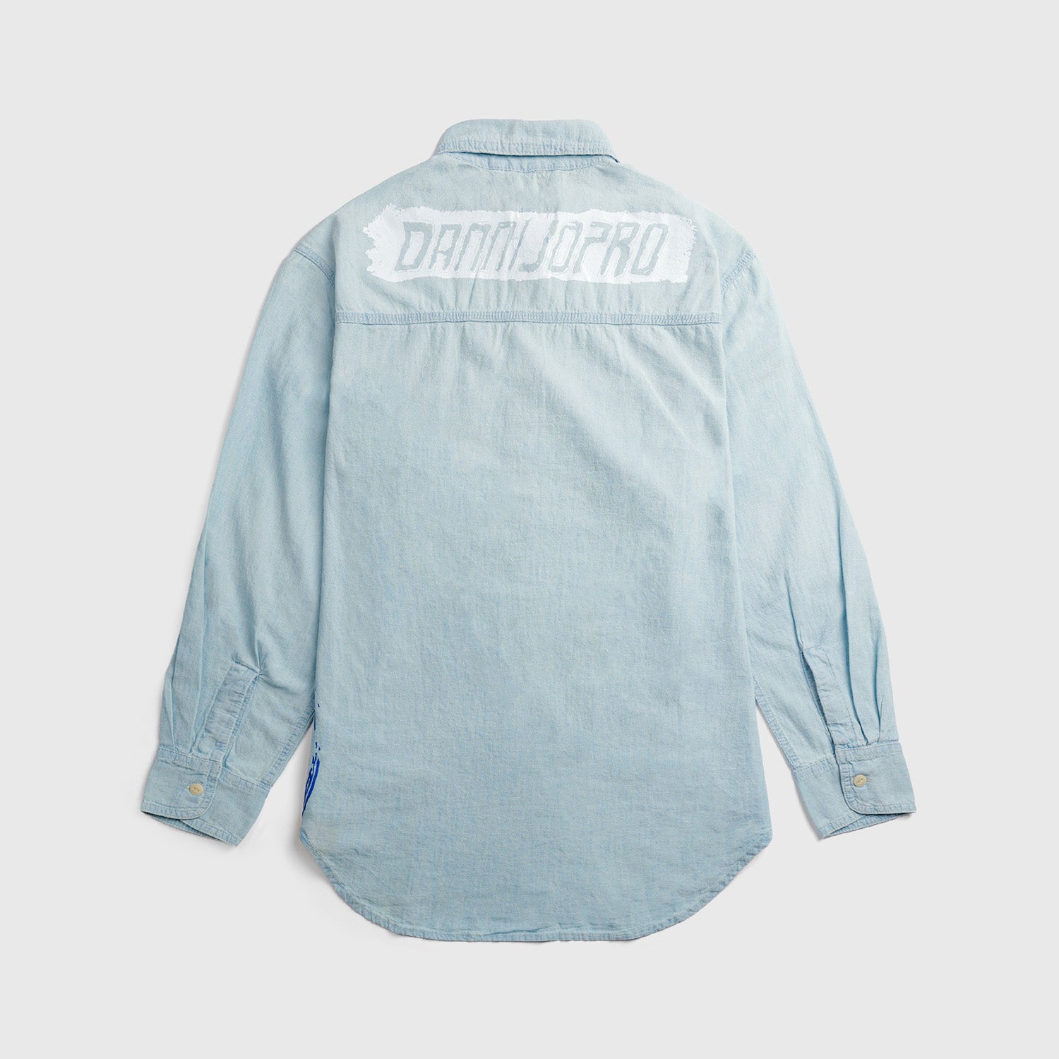 DANNIJOPRO x Knicks Chambray Sports Oxford Shirt - Back View