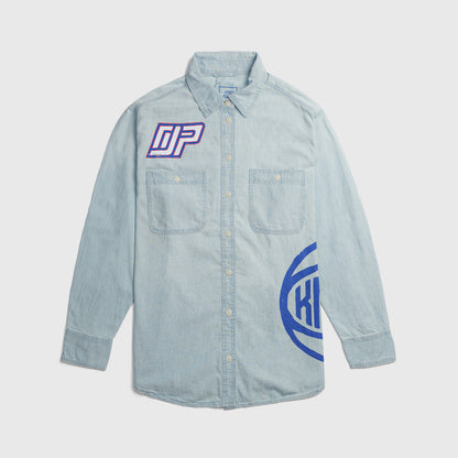DANNIJOPRO x Knicks Chambray Sports Oxford Shirt - Front View