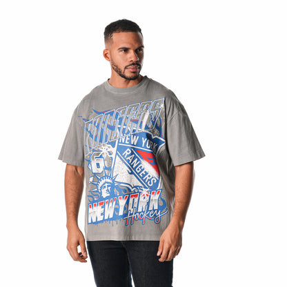 Wild Collective Rangers Streetwear Flames Tee