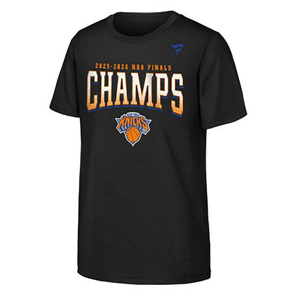 Youth Knicks 2026 NBA Champions Trophy Roster Tee