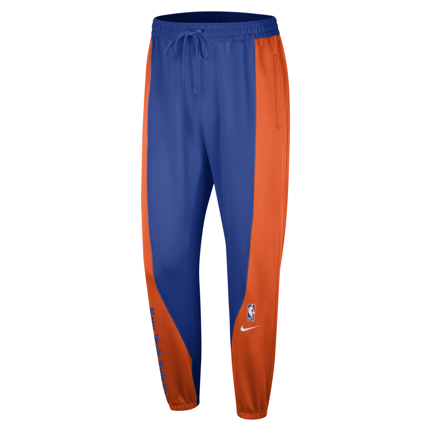 Nike Knicks 23-24 On Court Showtime Pants - Front View