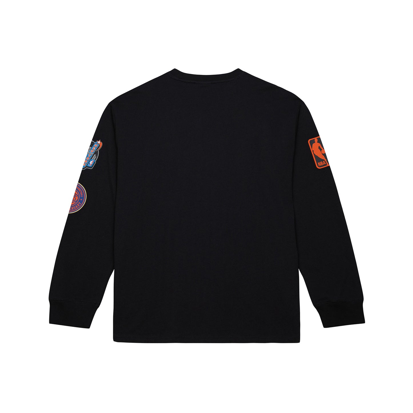 Mitchell & Ness Knicks Black Training Camp Longsleeve Tee