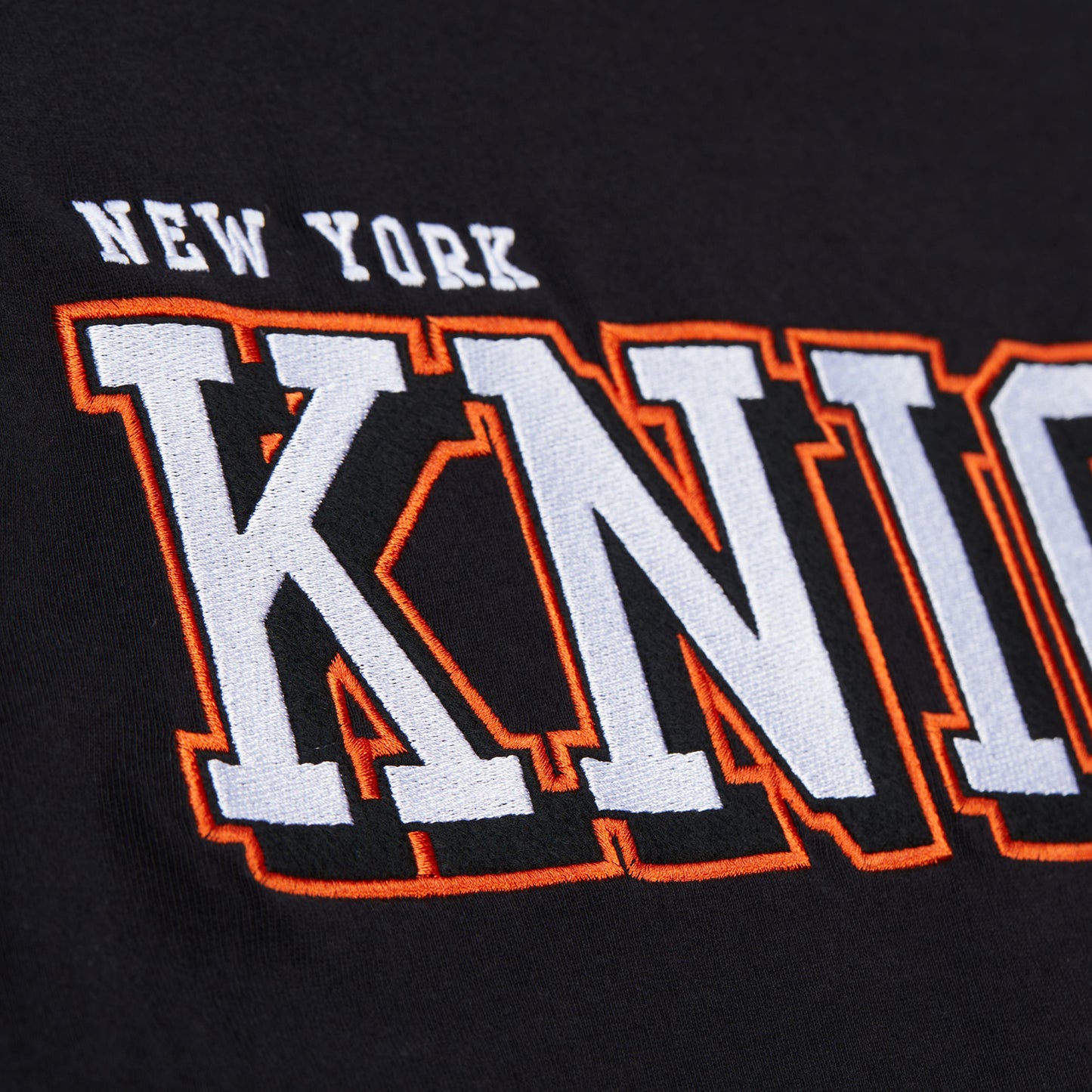 Mitchell & Ness Knicks Black Training Camp Longsleeve Tee