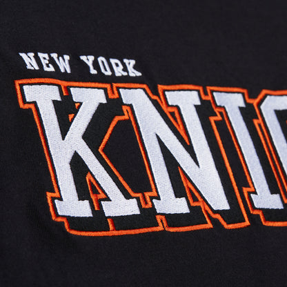 Mitchell & Ness Knicks Black Training Camp Longsleeve Tee
