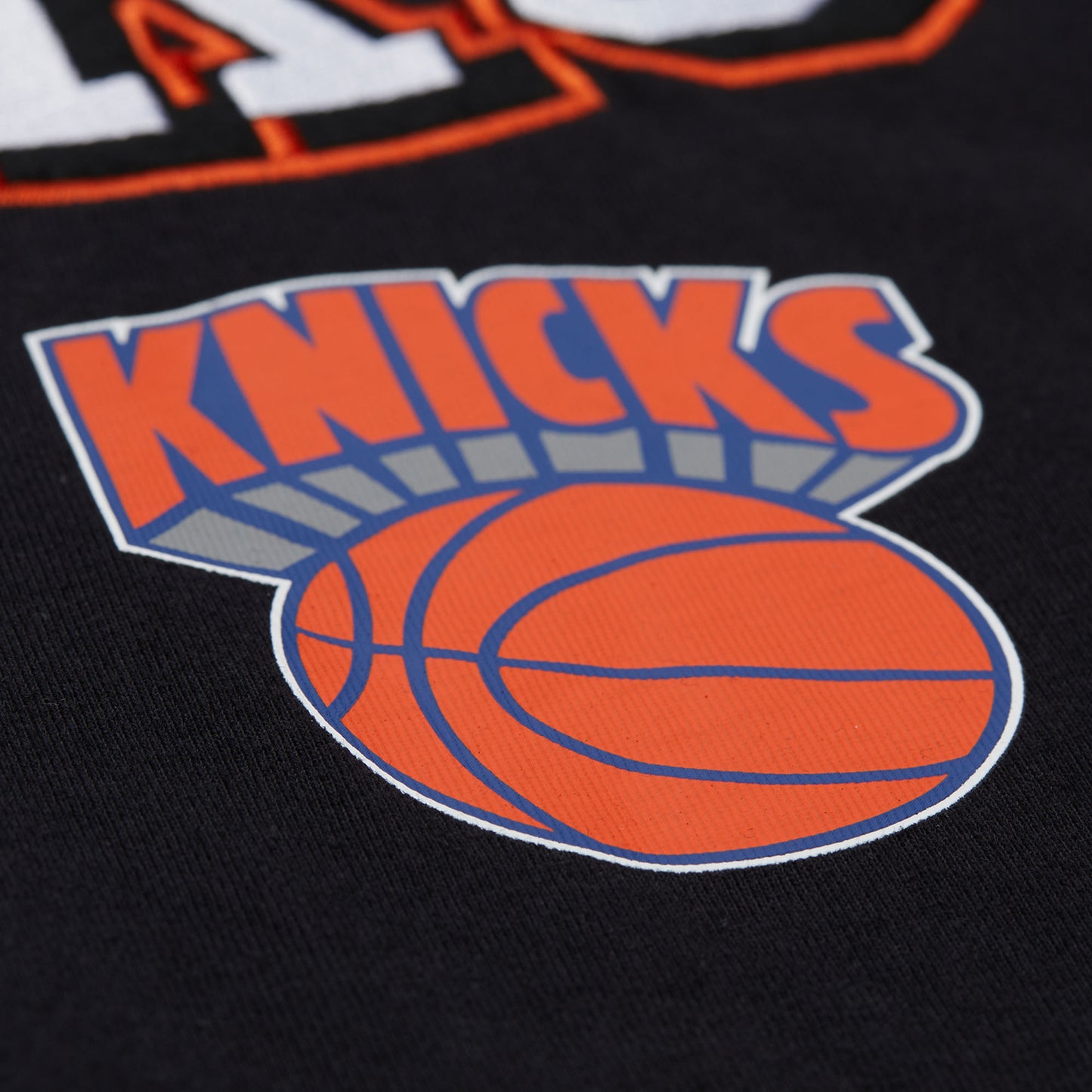 Mitchell & Ness Knicks Black Training Camp Longsleeve Tee