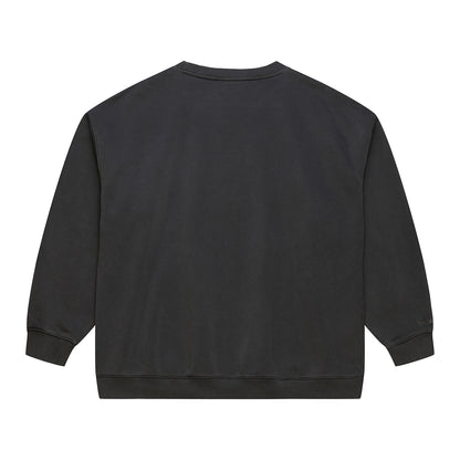 Mitchell & Ness Knicks Downtown Collection Fleece Crew - Back View