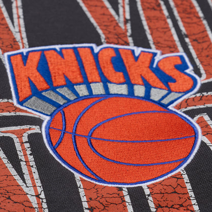 Mitchell & Ness Knicks Downtown Collection Fleece Crew - Patch View