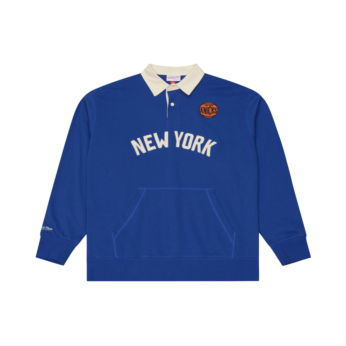 Mitchell & Ness Knicks Retro Roots Polo Longsleeve