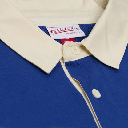 Mitchell & Ness Knicks Retro Roots Polo Longsleeve
