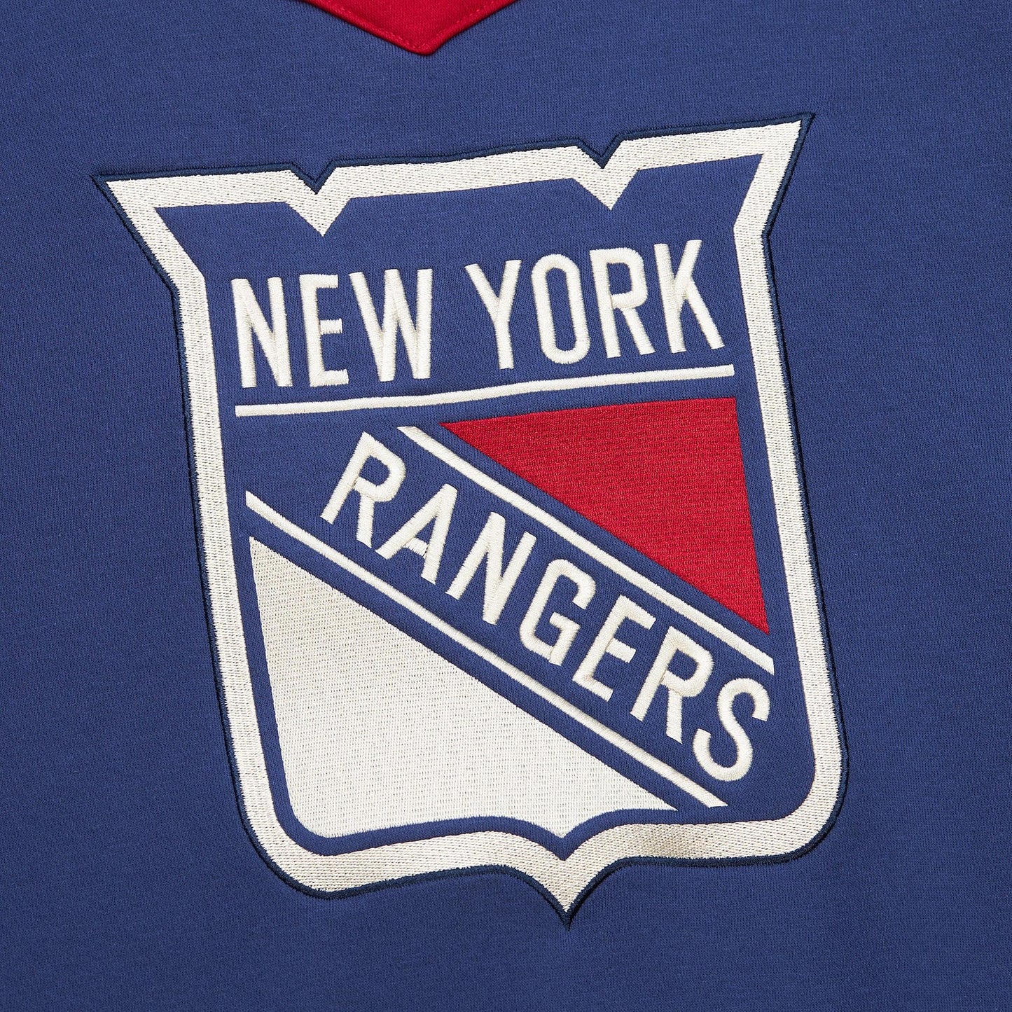 Mitchell & Ness Rangers Heritage Lace Up Crew