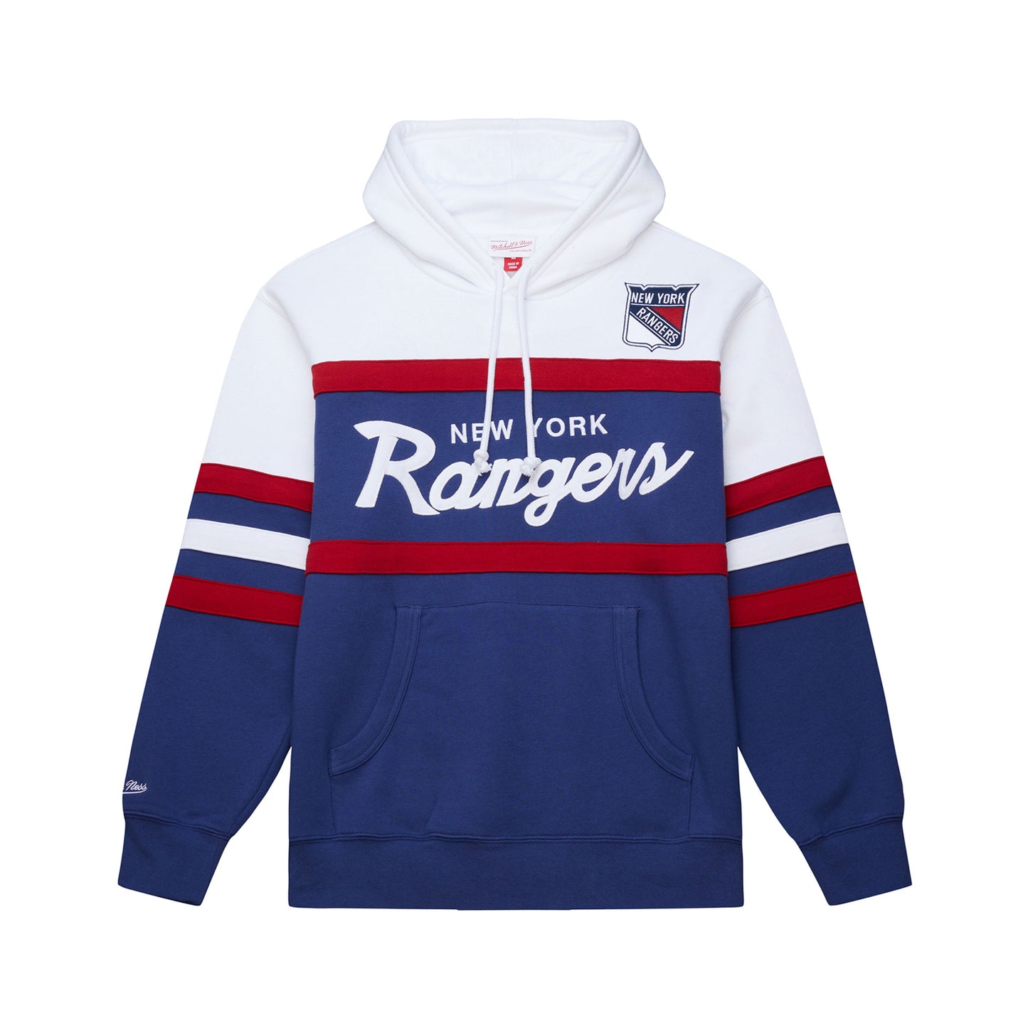 Youth Mitchell & Ness Rangers Centennial Head Coach Hoodie