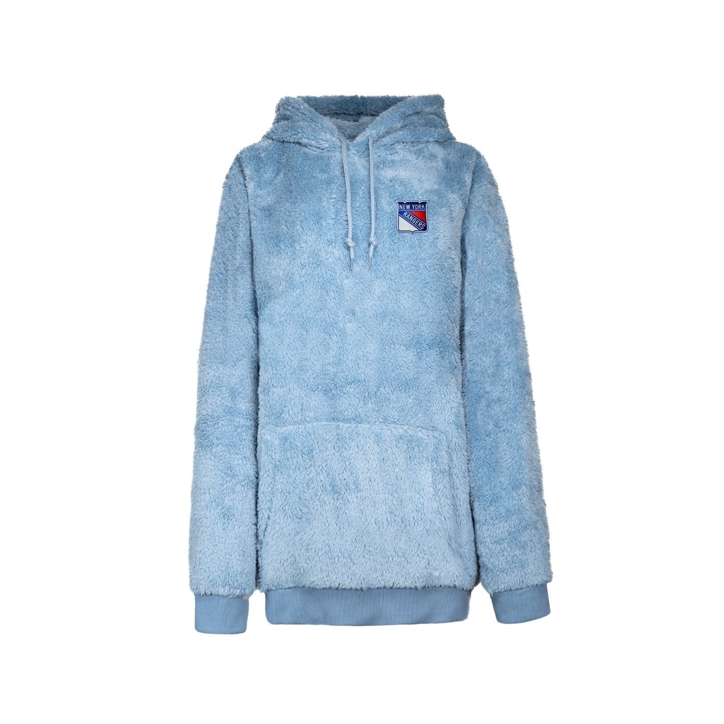 Jill Martin Rangers Denim Blue Sherpa Hoodie