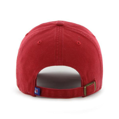 '47 Brand Rangers Red Clean Up Adjustable Hat