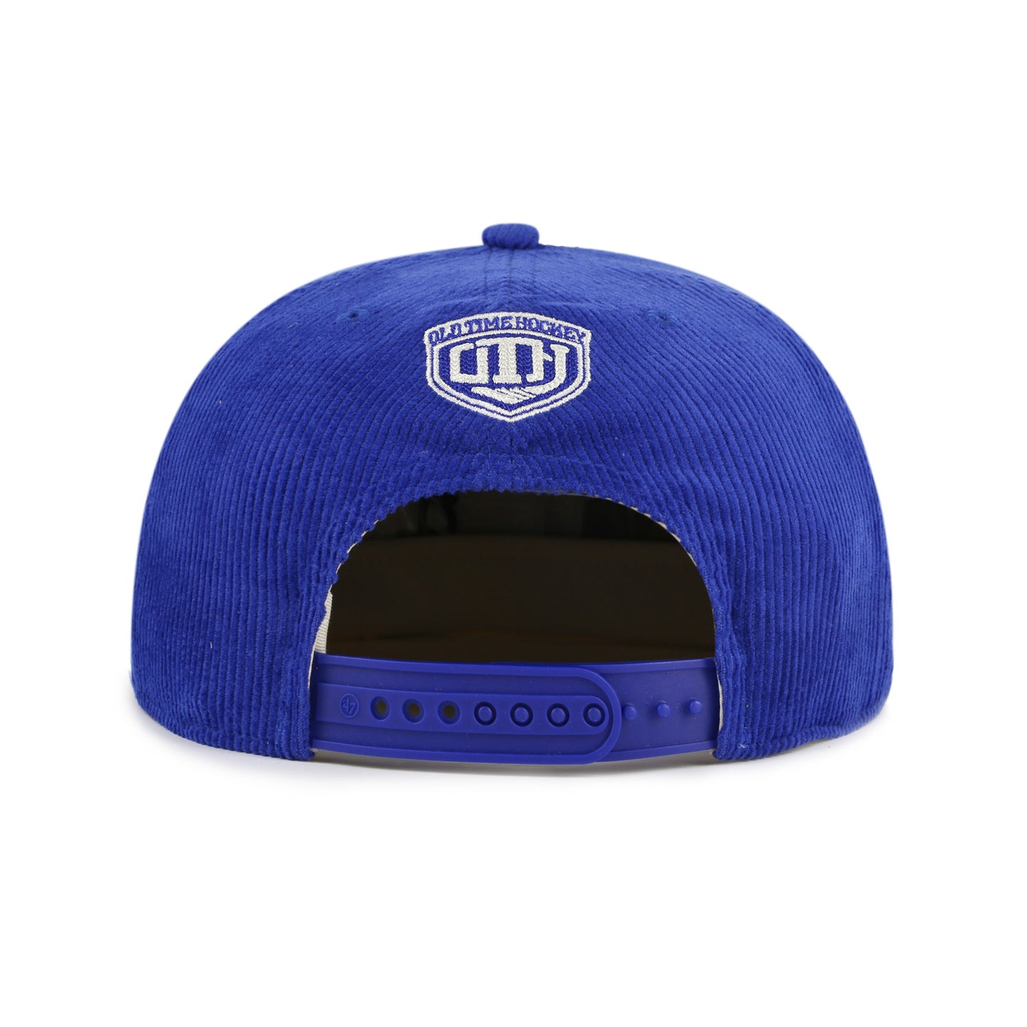 '47 Brand Rangers Old Time Hockey Flow Triple Hit Captain Snapback