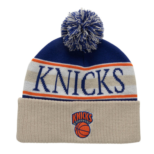 Mitchell & Ness Knicks Hardwood Classic Knit Pom