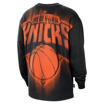 Nike Knicks 26 On Court Dri-Fit Standard Issue Longsleeve Game Top