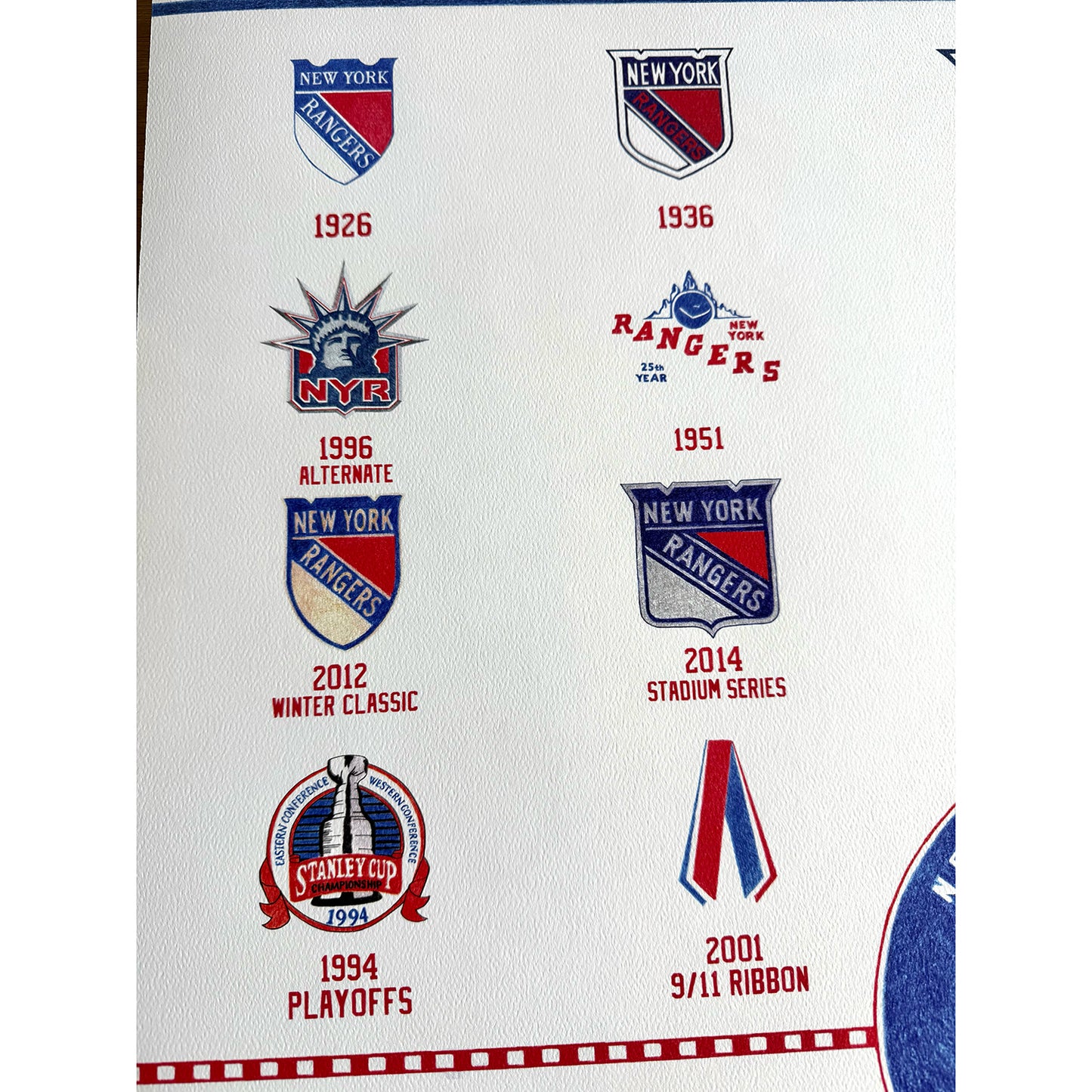 Centennial Hand Drawn Print