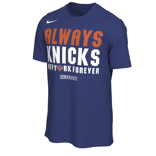 Nike Knicks Playoffs 2026 Mantra Tee