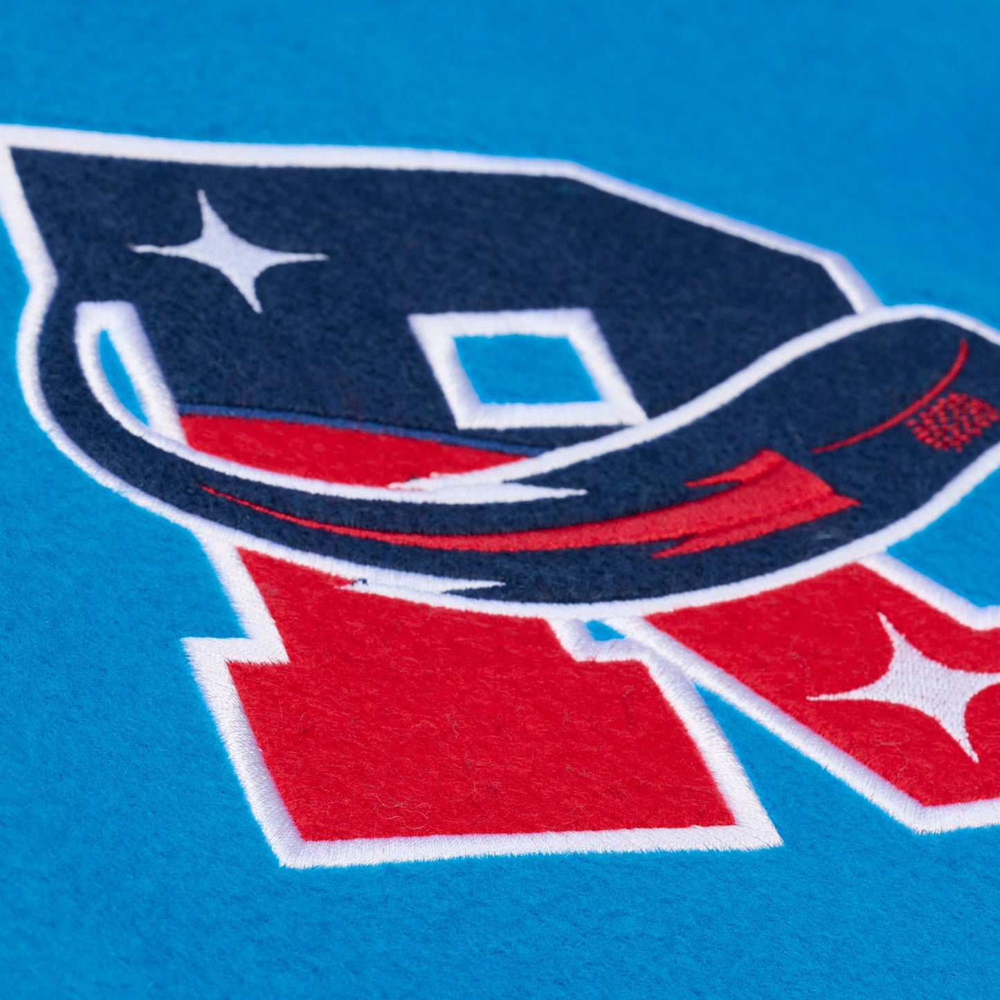 Mitchell & Ness Rangers Centennial Butterfly Varsity Jacket