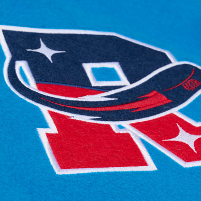 Mitchell & Ness Rangers Centennial Butterfly Varsity Jacket