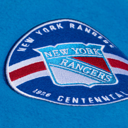 Mitchell & Ness Rangers Centennial Butterfly Varsity Jacket