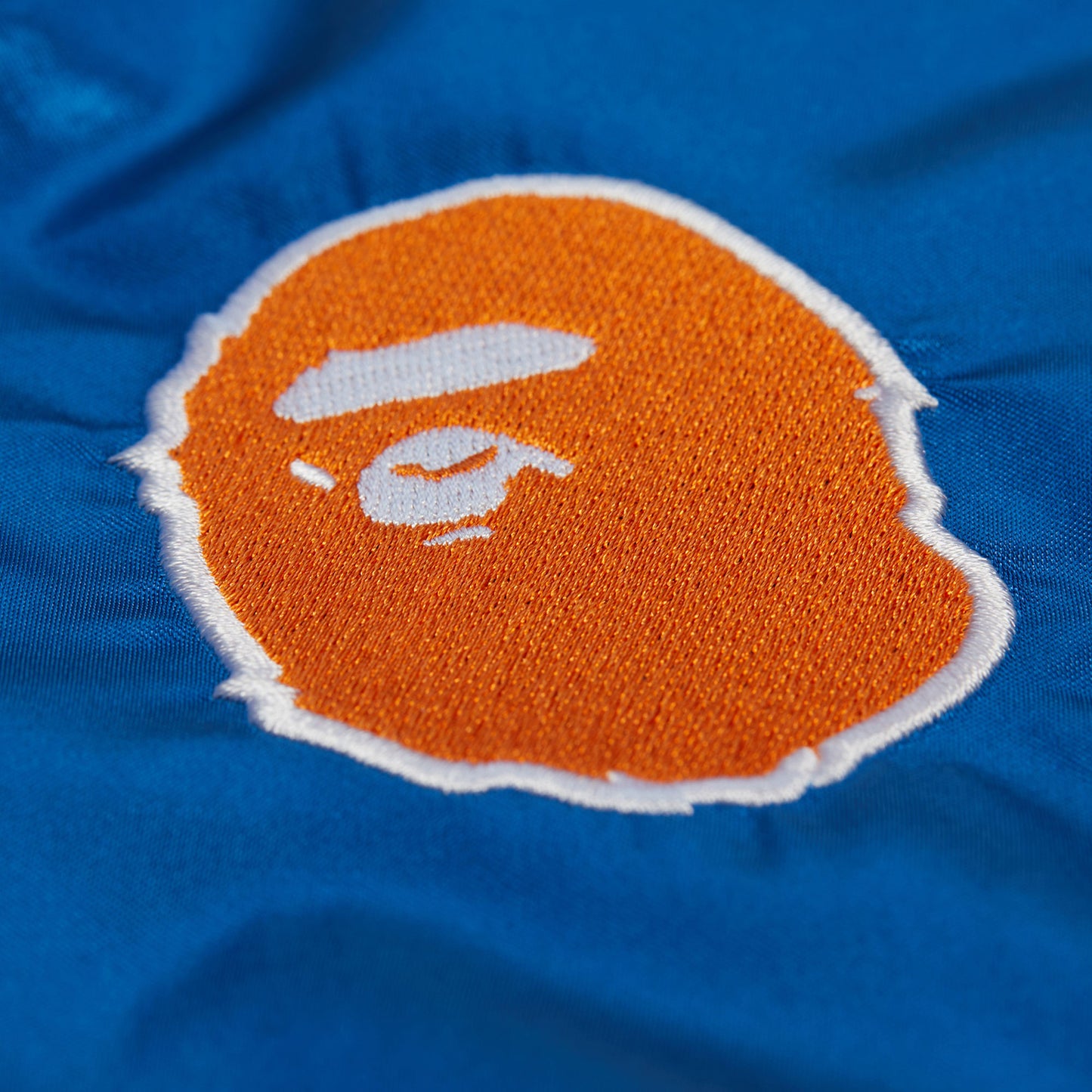 Mitchell & Ness Knicks x BAPE Satin Jacket