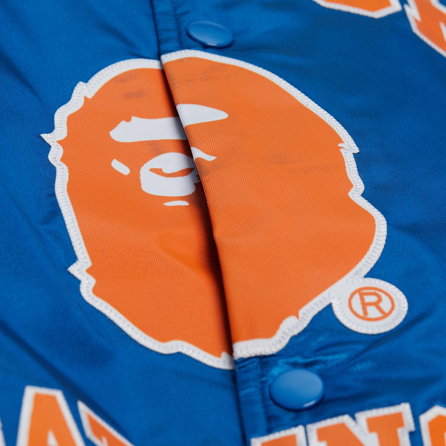 Mitchell & Ness Knicks x BAPE Satin Jacket