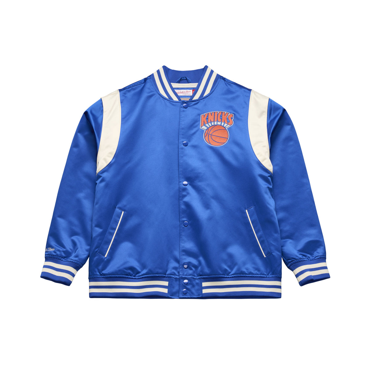 Mitchell & Ness Knicks Retro Roots Satin Jacket