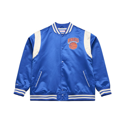 Mitchell & Ness Knicks Retro Roots Satin Jacket