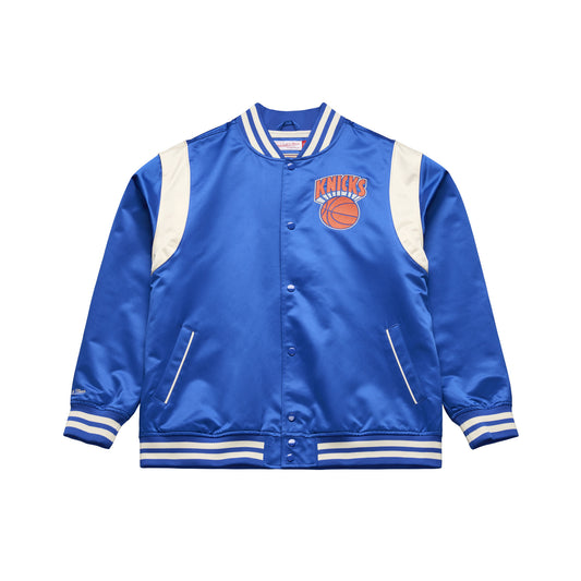 Mitchell & Ness Knicks Retro Roots Satin Jacket