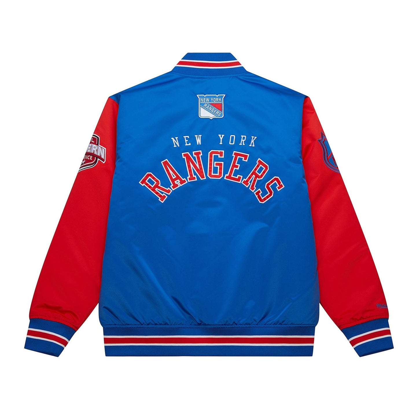 Mitchell & Ness Rangers Primetime Heavyweight Satin Jacket