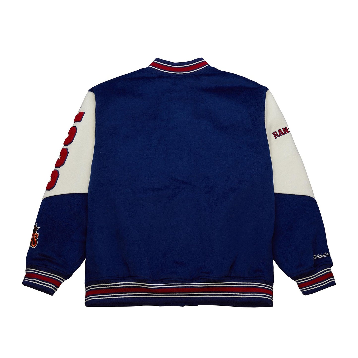 Mitchell & Ness Rangers Team History Varsity Jacket