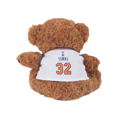 Knicks Karl Anthony Towns Jersey 10" Seated Bear