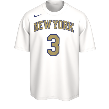 Nike Knicks Josh Hart Trophy Ring Banner Name & Number Tee