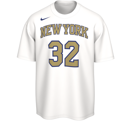 Nike Knicks Karl Anthony Towns Trophy Ring Banner Name & Number Tee
