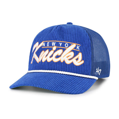 '47 Brand Knicks Royal Double Header Mesh Hitch Snapback